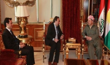 Serokê Herêma Kurdistanê pêşwaziya Cîgirê berê yê Wezîrê Derve û Endamê Lîjneya Pêwendiyên Derveyê Parlemena Îtalya kir