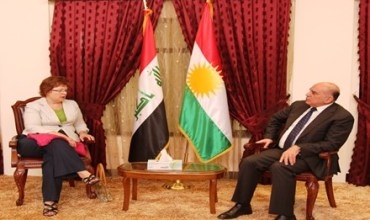 Serokê Dîwana Serokayetiya Herêm pêşwaziya Cîgirê Yarîdederê Wezîrê Derveyê Emerîka kir