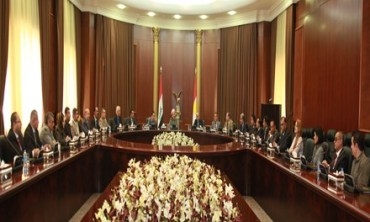 Serokê Herêma Kurdistanê pêşwaziya Serok, Cîgir û Endamên Encûmen û Berpirsên Leqên Sendîkaya Rojnamevanên Kurdistanê kir