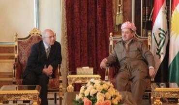 Serokê Herêma Kurdistanê pêşwaziya Îsmaîl Beşîkçî kir