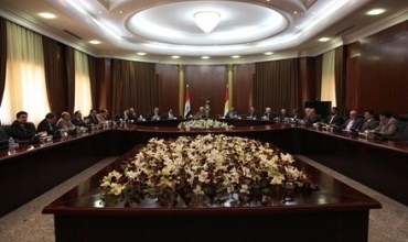 Serokê Herêma Kurdistanê li gel Wezîr û Nûnerên Kutleyê Kurdistaniyên Parlemena Iraqê civiya