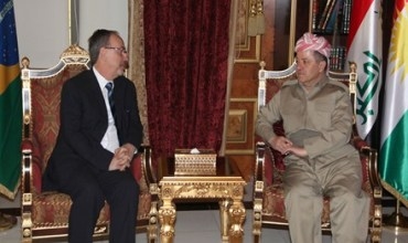 Serokê Herêma Kurdistanê pêşwaziya Balyozê Birezîlya li Iraqa Federal kir