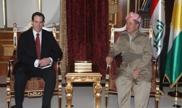 Serokê Herêma Kurdistanê pêşwaziya Cîgirê Yarîdederê Wezîrê Derveyê Emerîka kir