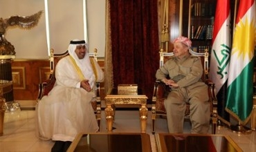 Serokê Herêma Kurdistanê pêşwaziya Konsolê Mîrnişînên Yekgirtiyê Erebî kir