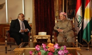 Serokê Herêma Kurdistanê pêşwaziya Adil Ebdulmehdî kir