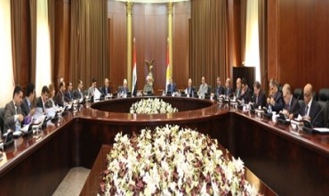 Serokê Herêma Kurdistanê li gel Wezîr û Nûnerên Kurd li Hikûmet û Parlemena Iraqa Federal civiya