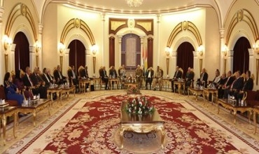 Serokê Herêma Kurdistanê pêşwaziya nûnerên Partiyên Komunist û Çepên welatên Erebî kir