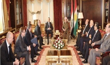 Serokê Herêma Kurdistanê pêşwaziya şanda kompanya Gazprom a Rûsî kir