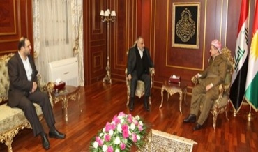 Serokê Herêma Kurdistanê pêşwaziya şandekî Encûmena Bilinda Îslamî ya Iraqê kir