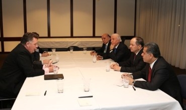 Serokê Herêma Kurdistanê li gel Serokê Kompanya Ekson Mobîl û Cîgirê Serokê Kompanya Chevron civiya