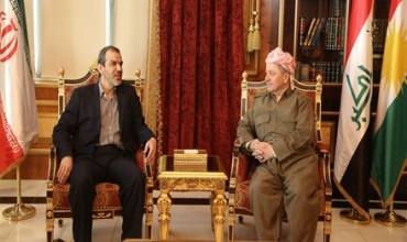 Serokê Herêma Kurdistanê pêşwaziya Balyozê Komara Îslamiya Îranê li Iraqa Federal kir