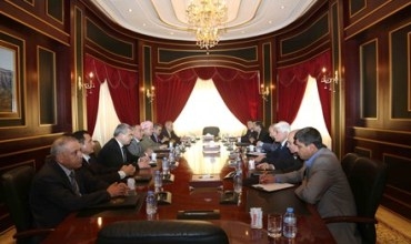 Serokê Herêma Kurdistanê li gel aliyên siyasiyên li nav Encûmena Niştîmaniya Kurd li Sûriye civiya