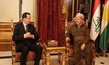 Serokê Herêma Kurdistanê pêşwaziya Yarîdederê Cîgirê Wezîrê Derveyê Amerîka yê Karubarê Iraqê kir