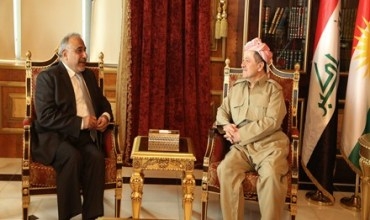 Serokê Herêma Kurdistanê pêşwaziya Adil Ebdulmehdî kir