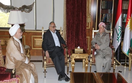 Serok Barzanî pêşwaziya Adil Ebdulmehdî kir