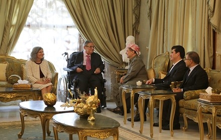 Serokê Herêma Kurdistanê serdana Serok Mam Celal kir