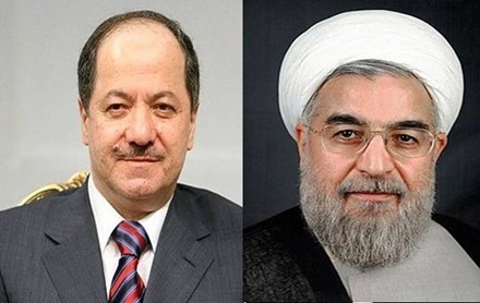 Naveroka nameya spasguzariya Serok Barzanî ku pêşkêşî Serok Komarê Îslamî ya Îranê kir