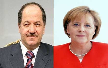 Li peywendiyekî telefonî da Şêwirmenda Elmanya piştgîrî û hevsoziya xwe ji bo gelê Kurdistanê bi Serok Barzanî ragihand