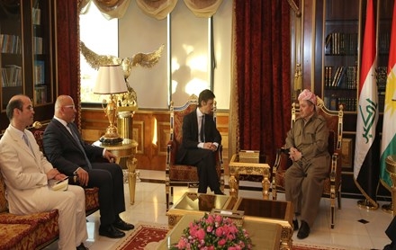 Serokê Herêma Kurdistanê pêşwaziya Serokê Lîjneya Bergiriyê li Parlemena Britanya kir