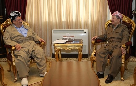 Serok Barzanî pêşwaziya Sekreterê Partiya Sosyalîst Demokrata Kurdistanê kir