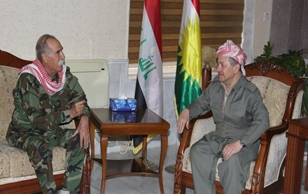 Serok Barzanî pêşwaziya Cîgirê Serok Wezîrê Iraqê kir