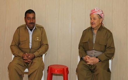 Serok Barzanî pêşwaziya Pêşmergeyê qehremanê Şengalê Qasim Derbo kir