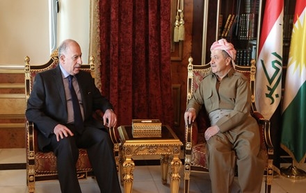 Serok Barzanî li gel Cîgirê Serok Komarê Iraqê civiya