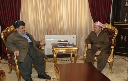 Serok Barzanî pêşwaziya Sekreterê Partiya Sosyalîst Demokrata Kurdistanê kir