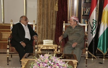 Serok Barzanî pêşwaziya Wezîrê Neftê Iraqê kir