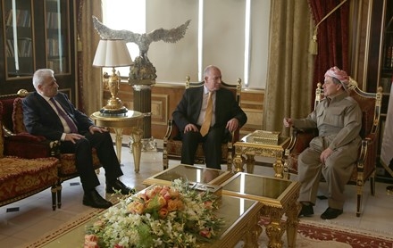 Serok Barzanî pêşwaziya Cîgirê Serok Komarê Iraqê kir