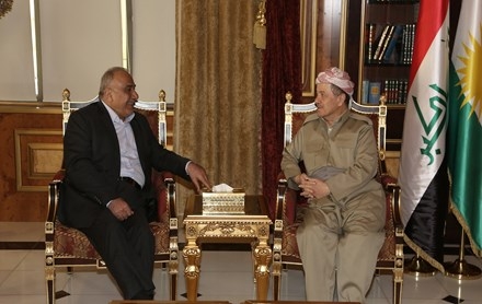 Serok Barzanî pêşwaziya Wezîrê Nefta Iraqê kir