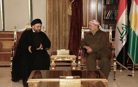 Serok Barzanî pêşwaziya Serokê Encûmena Bilinda Îslamî li Iraqê kir