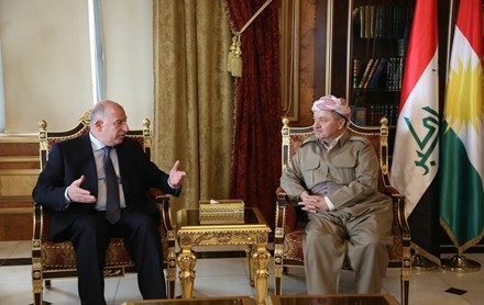 Serok Barzanî pêşwaziya Usame Nuceyfî kir