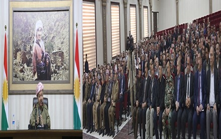 Serok Barzanî li gel kesayetiyên misilmanên devera Şingalê civiya