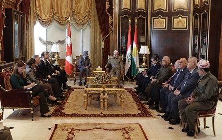 Serok Barzanî pêşwaziya Wezîrê Bergiriya Kanada kir