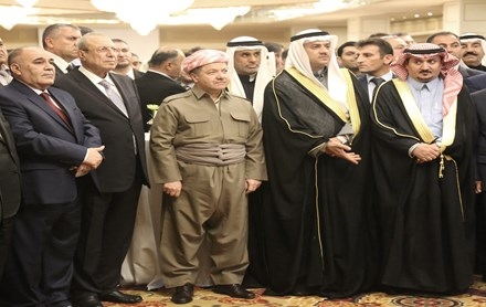 Serok Barzanî beşdariya rêwresma roja nîştîmaniya Kuweytê kir