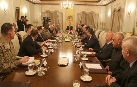 Serok Barzanî li gel Fermandeyê Fermandeya Navendî ya Hêzên Amerîka civiya