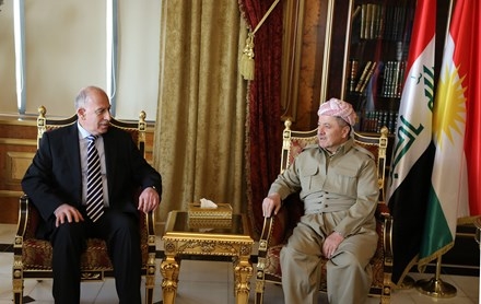 Serok Barzanî pêşwaziya Usame Nuceyfî kir