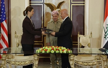 Naveroka civîna Serok Barzanî û Şanda Emrîka 