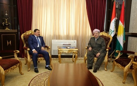 Serok Barzanî pêşwaziya kesayetiyê siyasiyê Kurd Ferîdûn Ebdulqadir kir