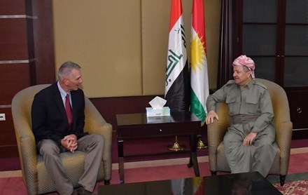 Serok Barzanî pêşwaziya Ralph Abraham Senatorê Komarîxwaza Amerîkî kir