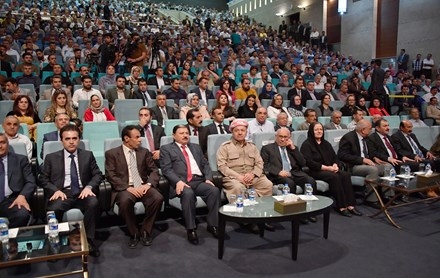 Serok Barzanî li gel hejmarek mamostayên ser bi Wezareta Perwerde ya Hikumeta Herêma Kurdistanê civiya