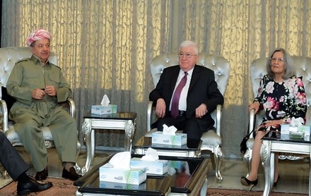 ​Serok Barzanî serdana mala Mam Celal kir