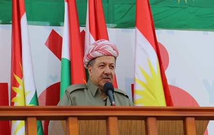 Spasnameya Serok Barzanî ya ji bo cemawerê xweşdivî û niştimanperwerê Hewlêrê