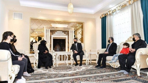 Serokwezîr serdana mala Parêzgarê Koç kirî yê Hewlêrê kir