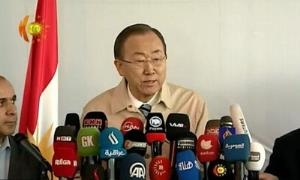 Ban Ki Moon serdana Penaberên Rojawayê kir