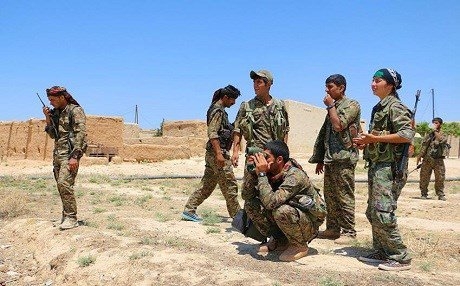 YPG û Volkana Feratê tevahiya Eyn Îsa ji destê DAIŞê derxistin