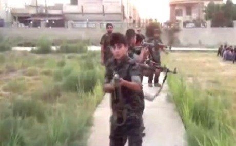 Iraq – Kampa leşkerî ya zarokan hat vekirin