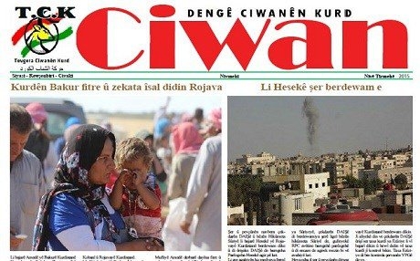 Xortên Rojava li Hewlêrê rojnameya “Ciwan” derxistin