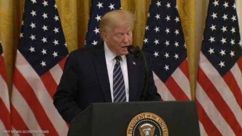 Trump: 100 hezar hemwelatiyên Amerîkî bi koronayê jiyana xwe ji dest dan